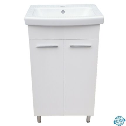 Έπιπλο Μπάνιου Easy 50 white laminate