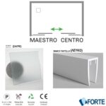 Καμπίνα Nτουζ Maestro Centro 230cm της FORTE Ιταλίας
