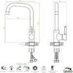 ΜΠΑΤΑΡΙΑ ΚΟΥΖΙΝΑΣ LENA γρανίτης μαύρος (LAVEO)