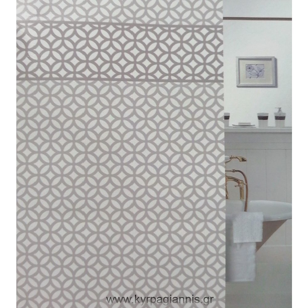 koyrtmpanioy pacific 240x180 me krikoys 5 12 006 1.jpg Κουρτίνα Μπάνιου Pacific 240x180 υφασμάτινη