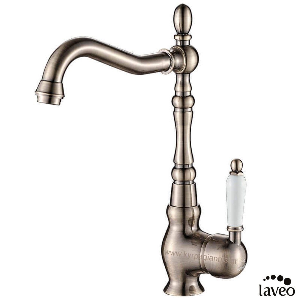 mpatkoyzinas evora antbrlaveo bae565d 9 09 030 1.jpg Μπαταρία Κουζίνας Evora Baroque Antique Brass