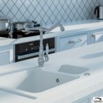 Μπαταρία Κουζίνας Evora Baroque Chrome