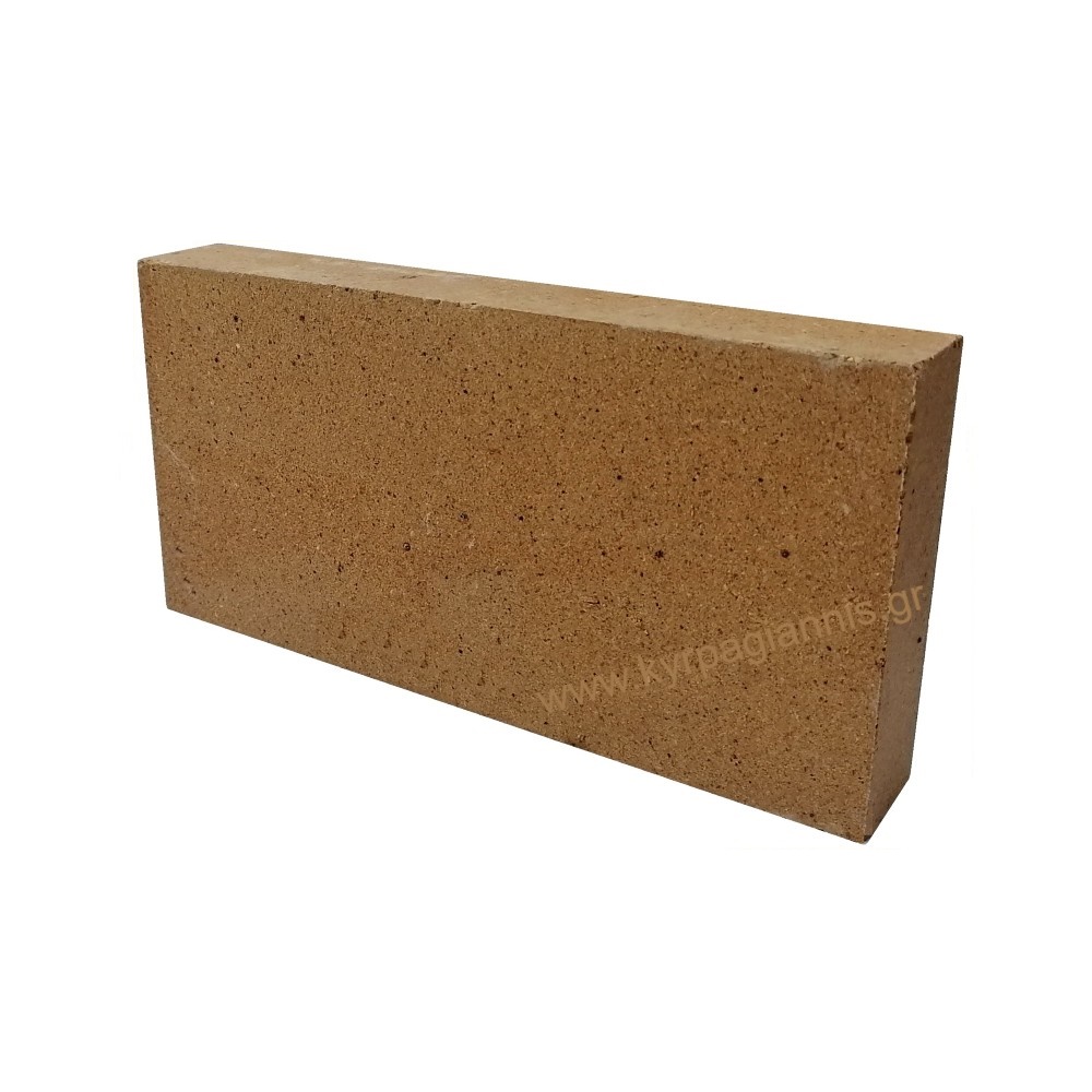 pyrnormal kinas 22x11x3 kitrino 8 09 006 1.jpg Πυρότουβλο Normal 22x11x3 κίτρινο κίνας