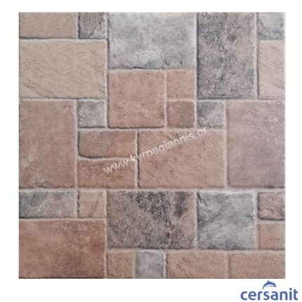 Πλακάκι Δαπέδου Bergamo Nights Brown 42x42