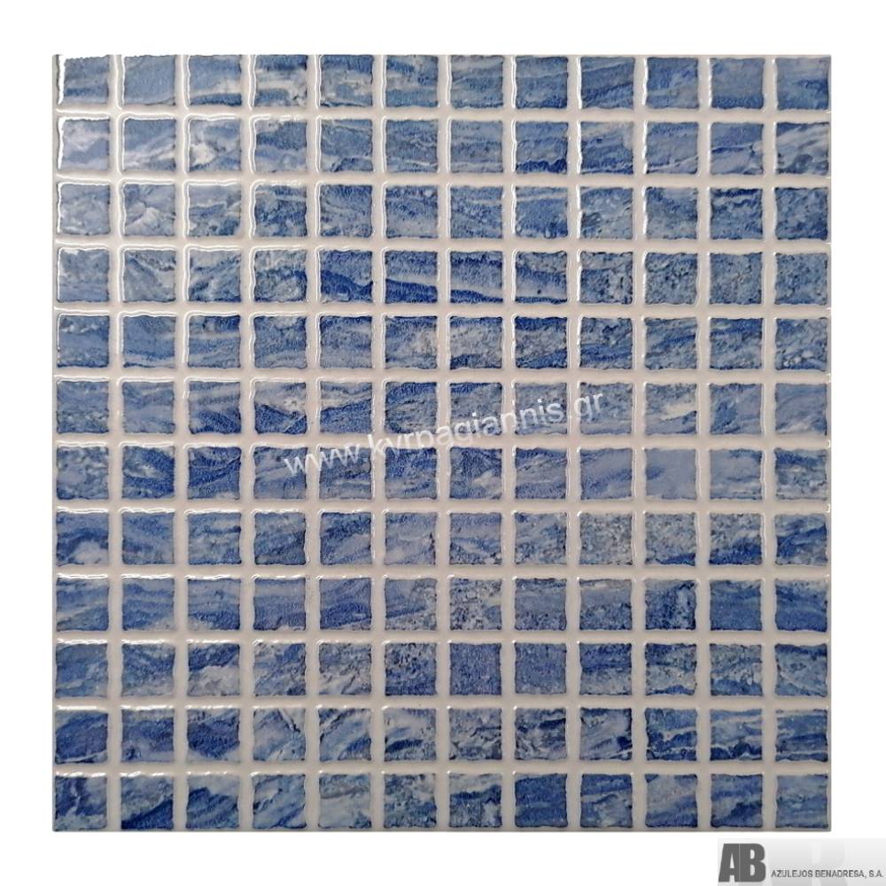 plakcubic azul 316x316 apoiotita p8 06 045 1.jpg Πλακάκι τοίχου Ψηφίδα Cubic Azul 31,6x31,6