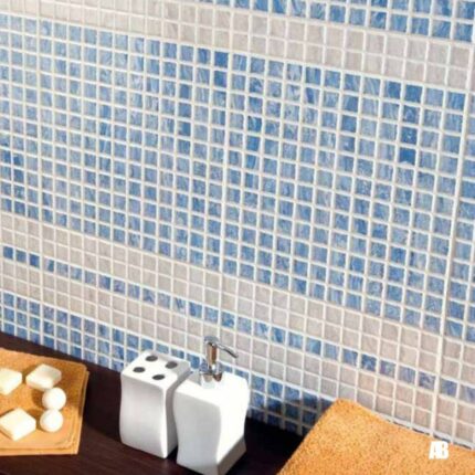 Πλακάκι τοίχου Ψηφίδα Cubic Azul 31,6x31,6
