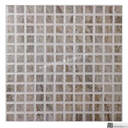 Πλακάκι τοίχου Ψηφίδα Cubic Gris 31,6x31,6