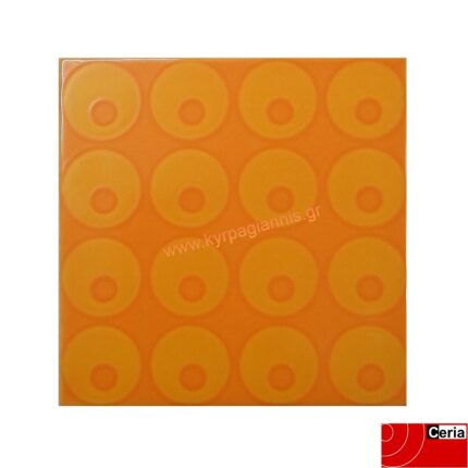 Πλακάκι τοίχου Sisty Full Orange 20x20