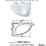 ΜΠΑΝΙΕΡΑ LYDIA 140x90