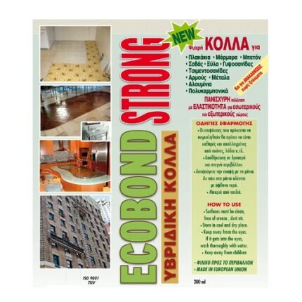 Κόλλα Υβριδική Ecobond Strong 280ml λευκή
