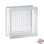 Υαλότουβλο Clear Cross Small 19x19x8