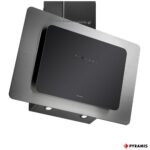 ΑΠΟΡΡΟΦΗΤΗΡΑΣ ΚΑΜΙΝΑΔΑ VETRIO black 90cm τοίχου PYRAMIS