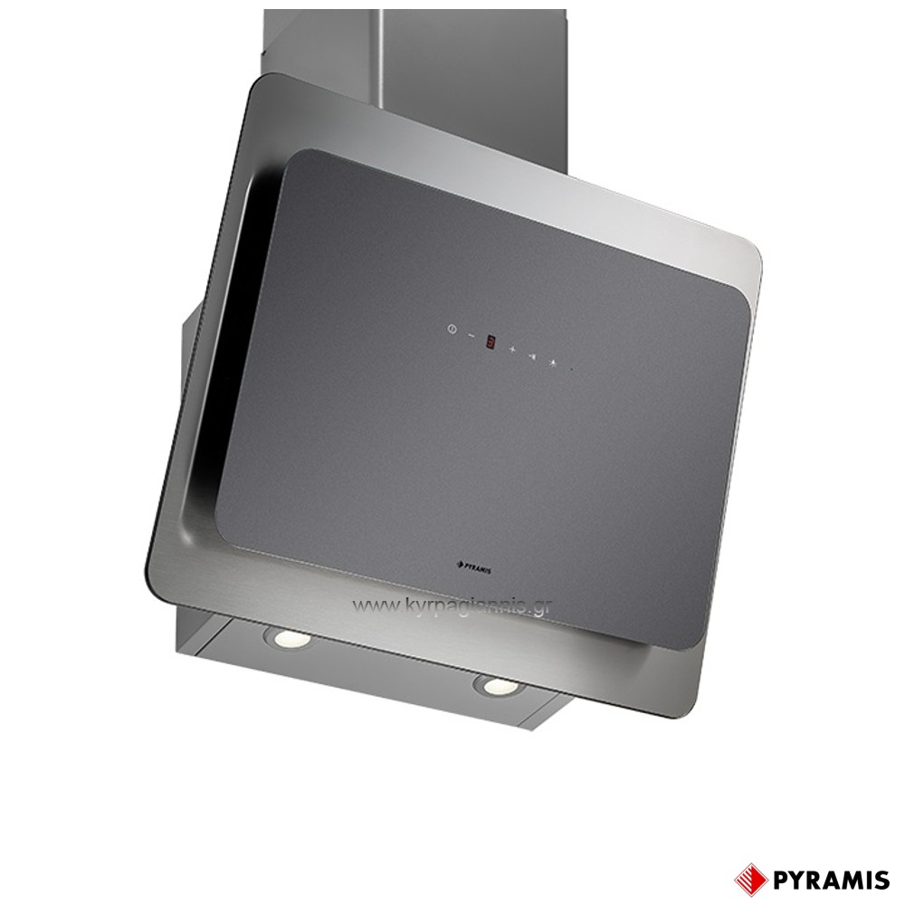 aporvetrio grey 60cm toichoy pyramis a0 15 036 1.jpg ΑΠΟΡΡΟΦΗΤΗΡΑΣ ΚΑΜΙΝΑΔΑ VETRIO grey 60cm τοίχου PYRAMIS