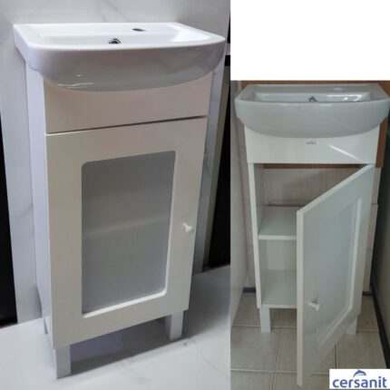 Έπιπλο Μπάνιου Arteco 40 white laminate