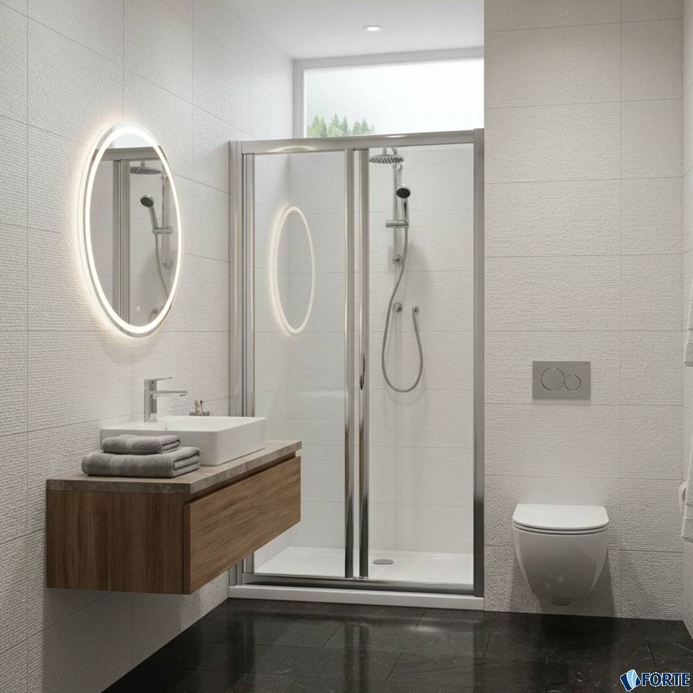 kampntmaestro due 80x185 inox diafano forte krystallini 6 05 095 1.jpg Καμπίνα Ντουζ Maestro Due 80x185 Κρυστάλλινη Inox Διάφανη