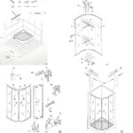 Καμπίνα Ντουζ Susana 2 80x80x185 Κρυστάλλινη Ιnox