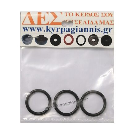Λάστιχο O-ring Φ22x17x2,5mm (3 τεμαχίων)