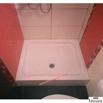 ΝΤΟΥΖΙΕΡΑ μπάνιου ΠΟΡΣΕΛΑΝΙΝΗ 80x120 VITRUVIT ΠΑΡΑΛΛΗΛΟΓΡΑΜΜΗ ιταλίας