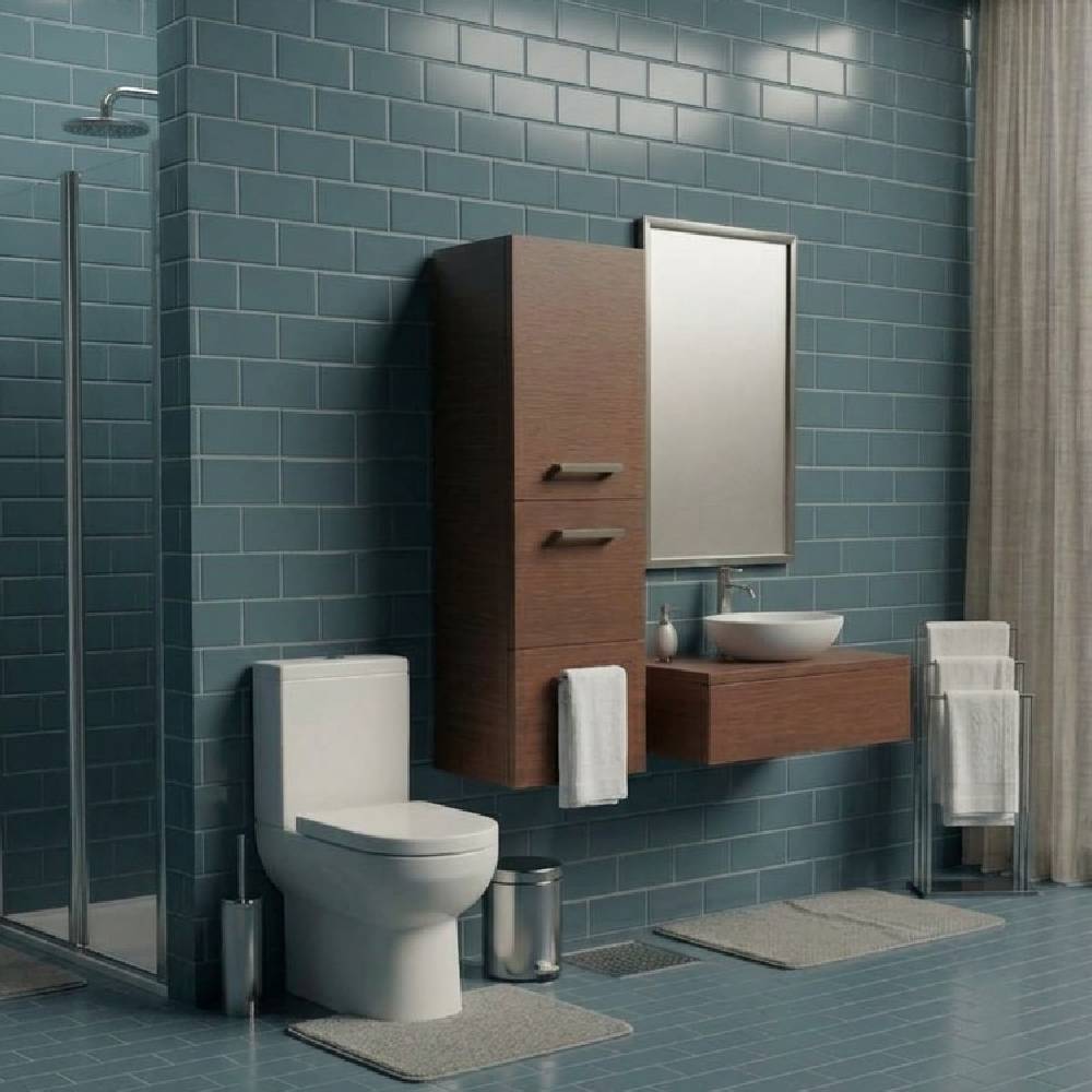 stili mpankremasti karydi 100x30x30 3 02 072 1.jpg Στήλη Μπάνιου Κρεμαστή Καρυδί 100x30x30